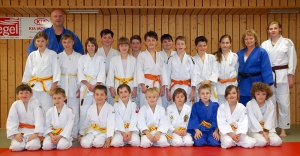 Ferientraining zur Gürtelprüfung unserer Judo-Kids